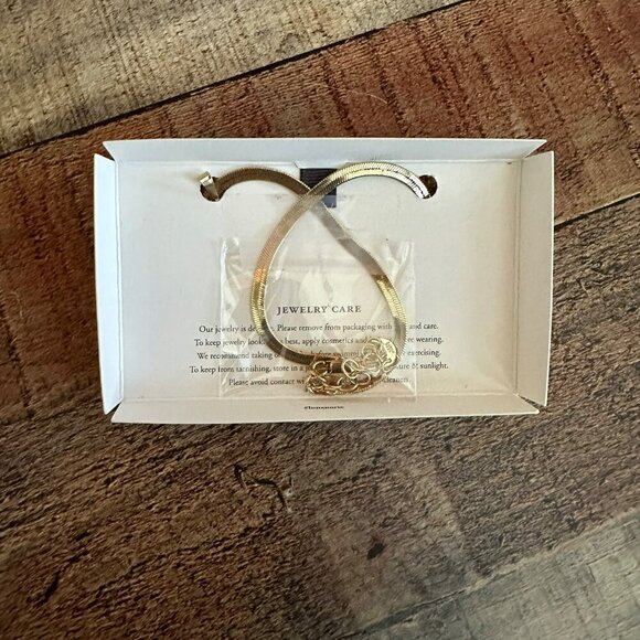 Luna Norte 14K Gold Plated Labradorite Necklace With Extender - Picture 4 of 4